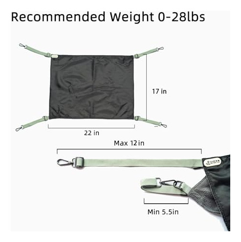 Hamaca Reversible Para Gatos, Lavable Y Suave Confección