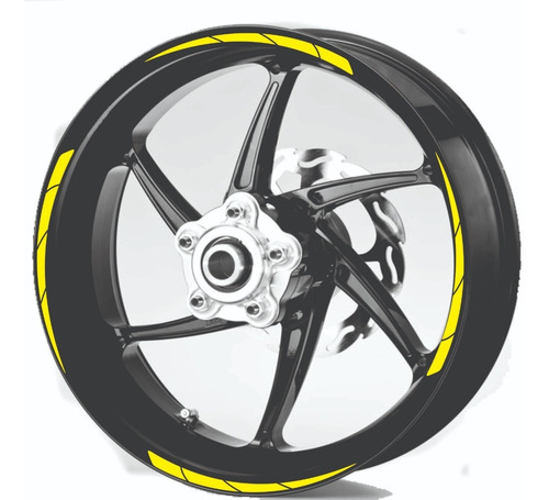 Imagen 3 de 6 de Calcos Llanta Motos 17p + Regalo Tuning 00138 Graficastuning
