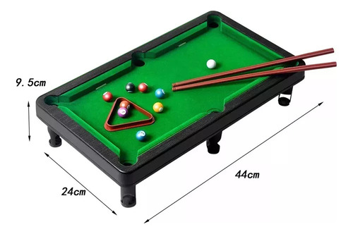 Juego De Billar De , Estante Plegable, For 44x24x9,5cm