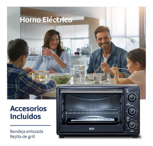 BGH BHE25M19N - 220V - 240V - Negro