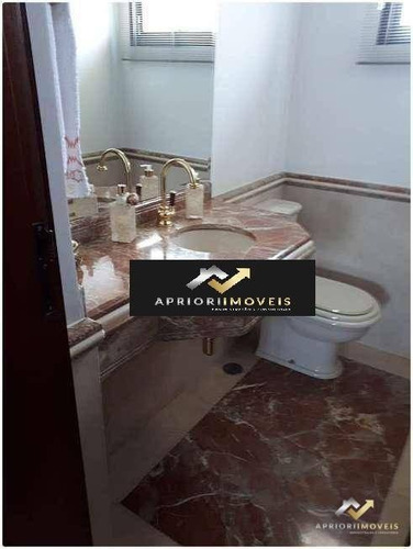 Cobertura Com 4 Dormitórios À Venda, 347 M² Por R$ 2.400.000 - Centro - Santo André/sp - Co0773