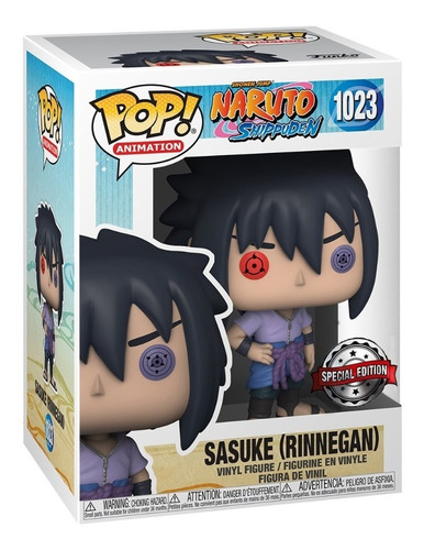 Funko Pop! Naruto - Sasuke Uchiha With Rinnegan #1023