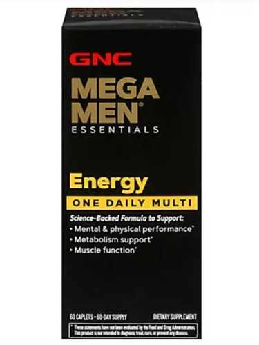Gnc Mega Men One Daily Multivitaminico 60 Tabletas 