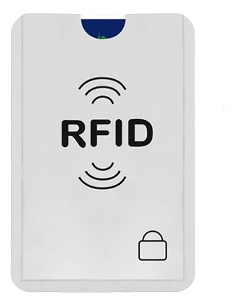 Capa Anti Roubo Cartão De Crédito Bloqueador Rfid Kit Com 2