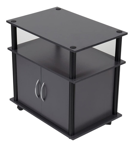 Home Basics Soporte De Tv Pequeño Aglomerado Y Pvc Con