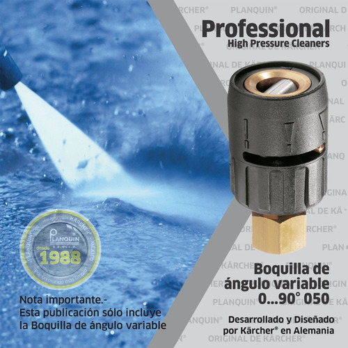 Boquilla Ángulo Variable Original Kärcher® P/ Hidrolavadoras