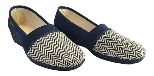 Pantufla Española Extra Confort Mod. 3352 Marino