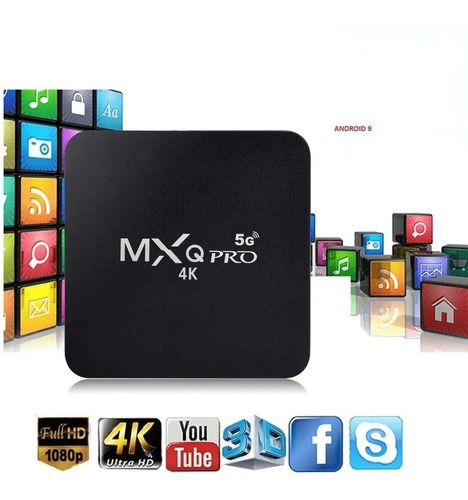 Dispositivo para convertir tu televisor en un televisor inteligente completo de 4K+64 GB extendible