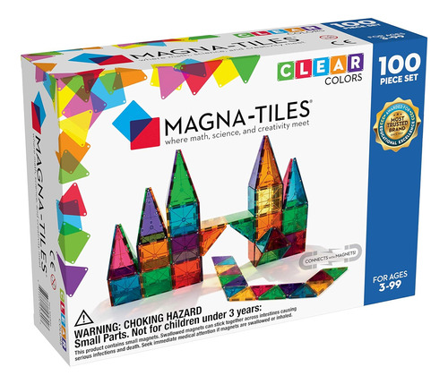 Magna-tiles Translúcido 100 Piezas De Valtech