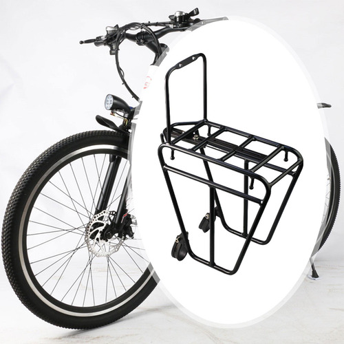 Portaequipajes Delantero Para Bicicleta, Portaequipajes Con