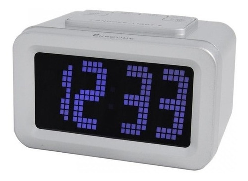 Reloj Despertador Eurotime 33/726 Digital Sensor De Luz