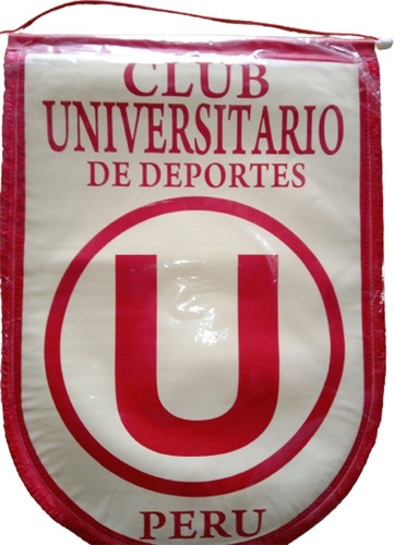 Banderín Grande Universitario De Deportes Perú