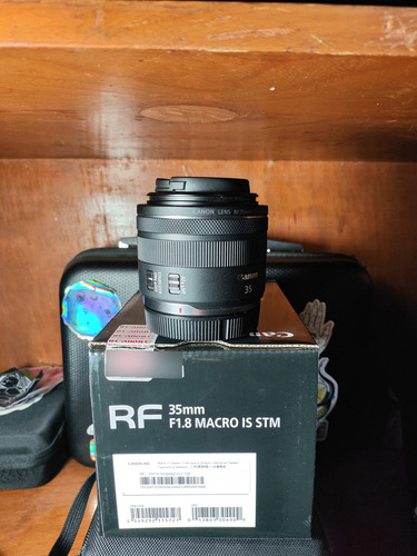Canon Rf 35 Mm F/1.8 Macro Is Stm Canon Rf Negro (Usado)