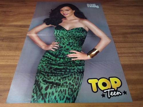 (t080) Poster Miley Cyrus * Katy Perry 45 X 30 (Usado)