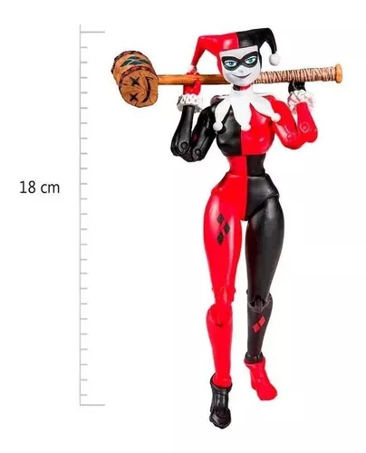 Boneca Dc Multiverse Harley Quinn Arlequina Articulada Fun