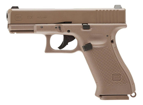 Pistola De Co2 Glock 19x Color Coyote Fabricación Alemana