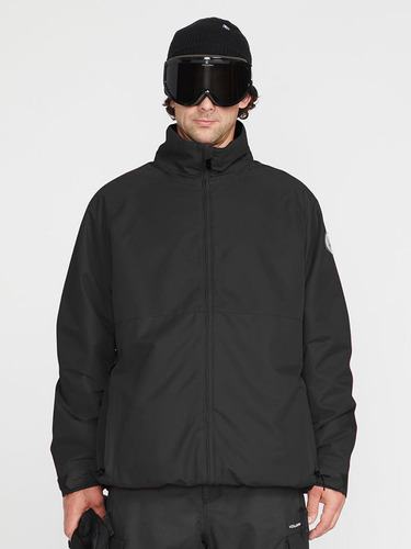 Parka 2836 Ins Jacket Hombre Negro Volcom