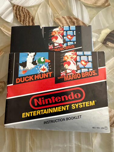 Super Mario Bros Nintendo Nes Pak Con Manual Original