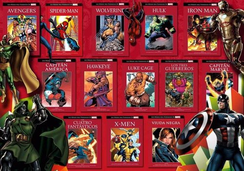 Coleccion  Salvat   Héroes Marvel Del 1 Al 40