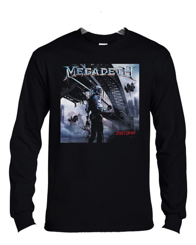 Polera Ml Megadeth Dystopia Metal Abominatron