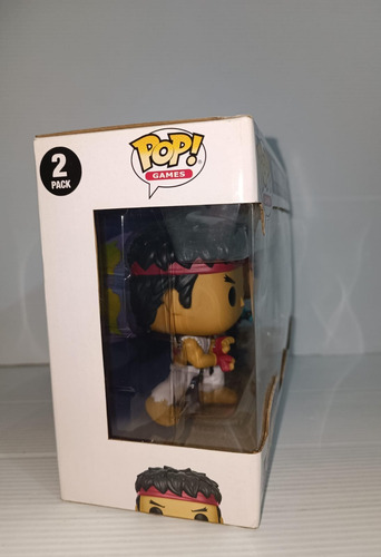 Funko Pop 2 Pack Ryu & Brite Bomber (Usado)
