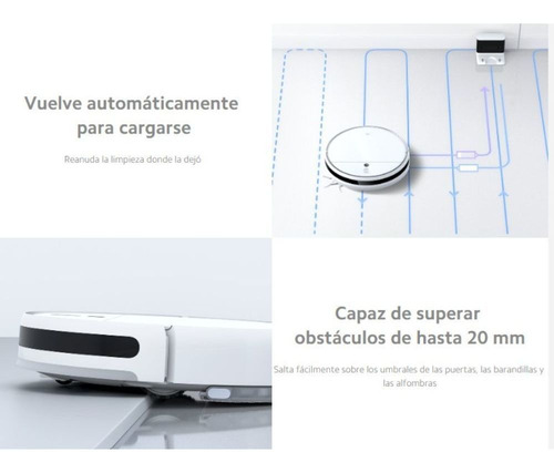 Aspiradora trapeadora robot Xiaomi Smart Duo Mi Robot Vacuum-Mop 2 blanca 100V/240V