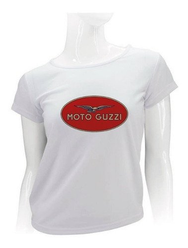 Polera  Poliester Mujer Moto-guzzi-motorcycles