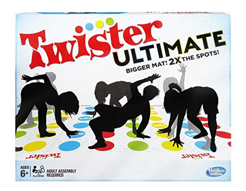 Juegos De Mesa  Twister Ultimate: Tapete Más Grande, Más Pun