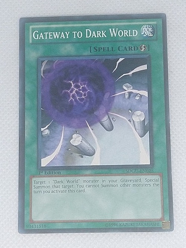 Gateway To Dark World Comun Yugioh