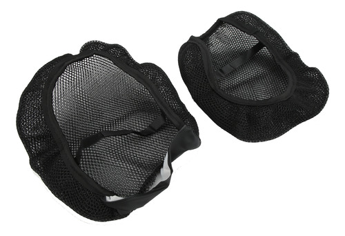 Fundas De Asiento De Motocicleta, 2 Unidades, De Malla Tridi