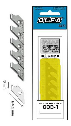 Cuchillas Repuesto Compas Circulos Olfa X15 Serviciopapelero