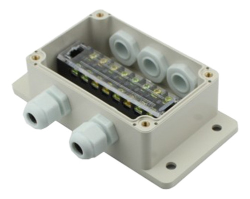 Imagem 2 de 9 de Caixa De Junção Elétrica Impermeável Ip66 2 Em 3 Fora