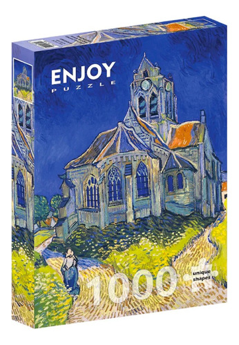 Rompecabezas Coleccion Van Gogh Iglesia Auvers 1000 Pz Arte