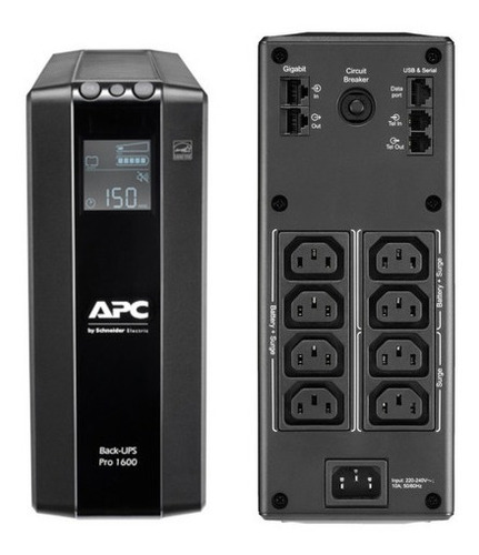 Imagen 2 de 10 de Ups Apc 1600 Va Smart Br1600mi 960w 2min 38s