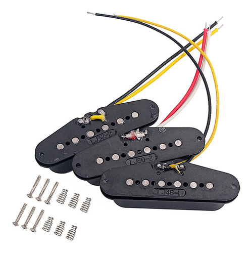 1 / 3 Piezas Alnico 5 Alnico Pickup Sss Para Guitarra St