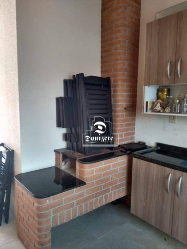 Cobertura Com 2 Dormitórios À Venda, 136 M² Por R$ 600.000,00 - Parque Das Nações - Santo André/sp - Co11024