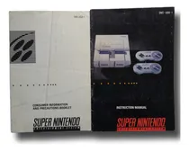 Comprar Manual Para Consola Snes Super Nintendo Original