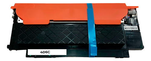 Toner 406c Compatible Samsung Clp-360/366/366w/365/365w/368 Tinta Cian