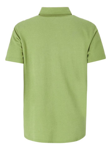 Polera Manga Corta Algodon Acadia Hombre Verde Doite
