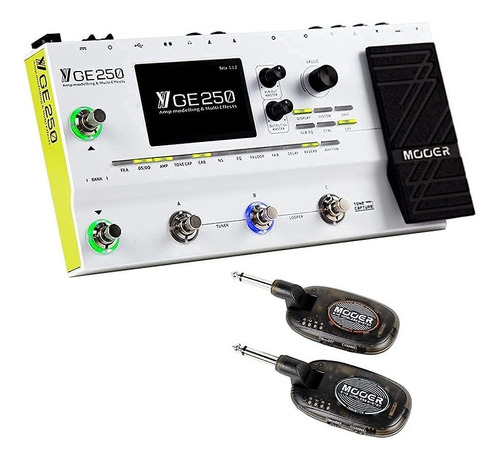 Mooer Ge250 Pedal Profesional Multiefecto Inalambrico