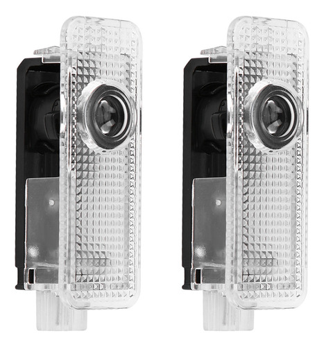 Proyector De Luz De Puerta, 2 Piezas, Proyección Led De 12 V