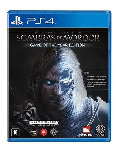 Jogo Sombras De Mordor Game Of The Year Edition Ps4 Usado