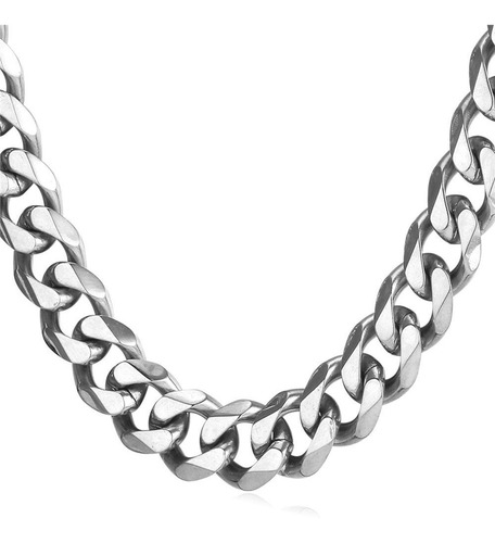 Cadena Collar En Acero Inoxidable 316l 45cms X 12mm