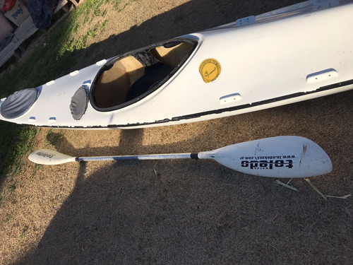 Kayak Simple Fibra Travesia Y Rocker One