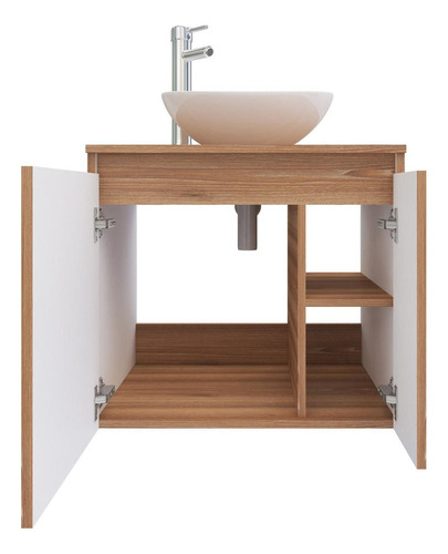 Mueble Lavamanos Elevado Guali Para Colgar Miel