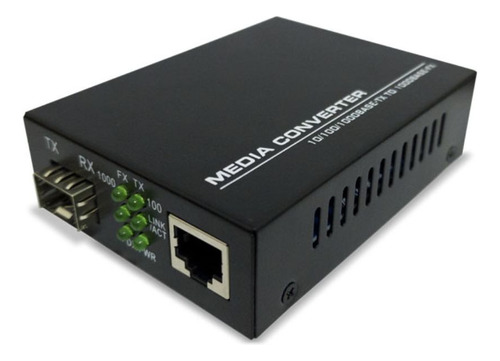 Media Converter Base 1000 (gigabit) 3km Single Mode Wodata