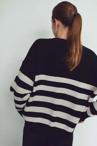 Sweater rayado mujer new arrivals