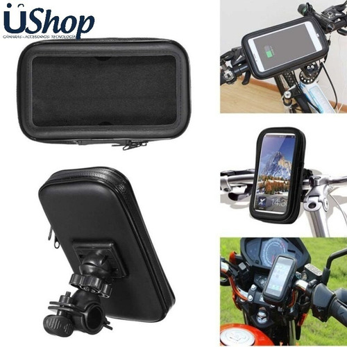 Forro Soporte Celular Moto Bicicleta Impermeable Talla L