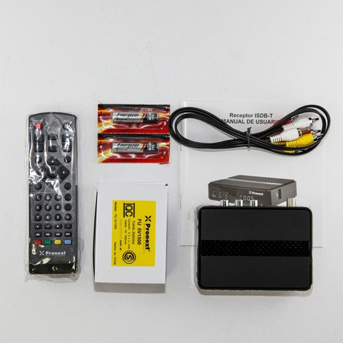 Sintonizador Deco Tda Tv Canal Aire Digital Hd 1080p Pr Htec