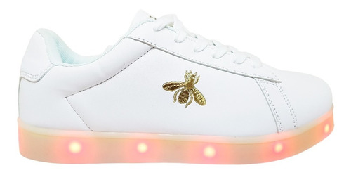 Zapatillas Con Luces Led 10 Colores Usb Unisex Envió 